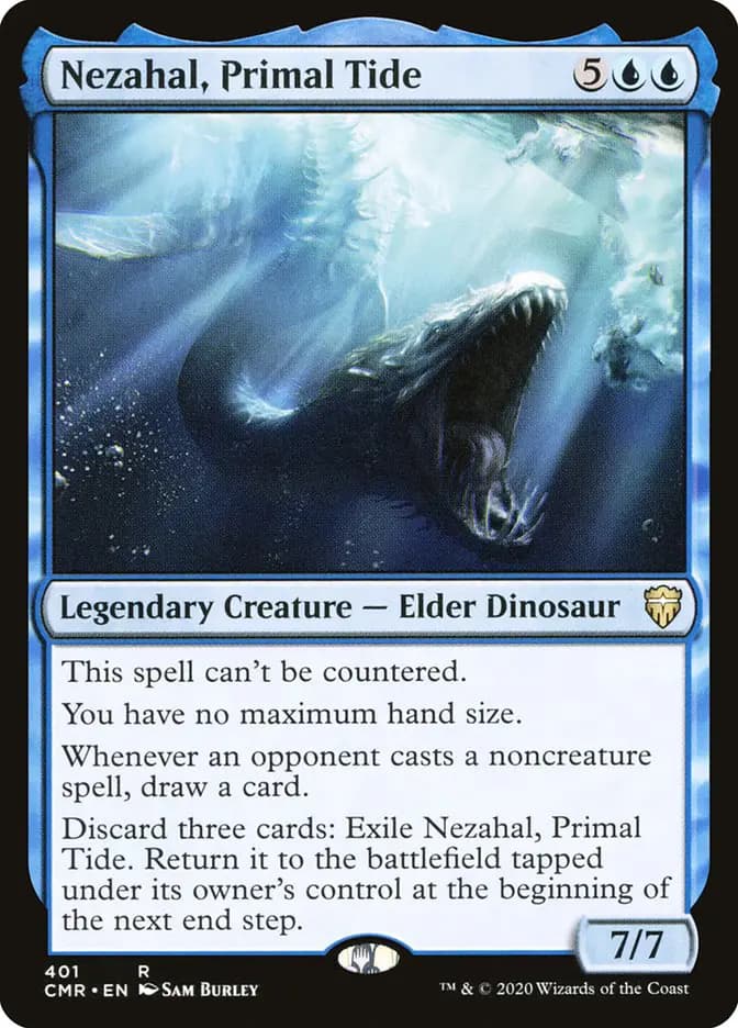 Card image of Nezahal, Primal Tide