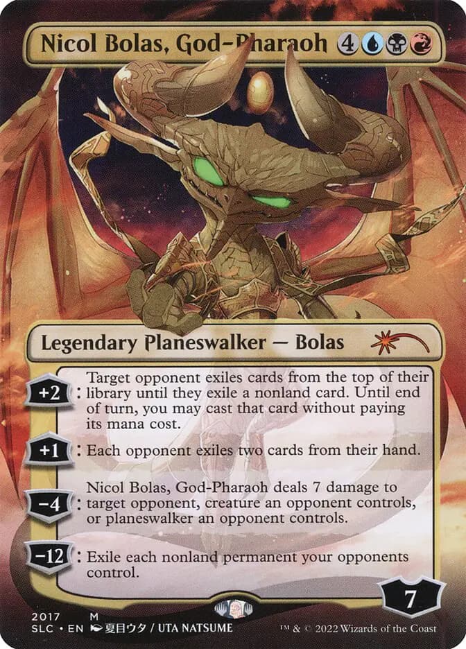 Card image of Nicol Bolas, God-Pharaoh