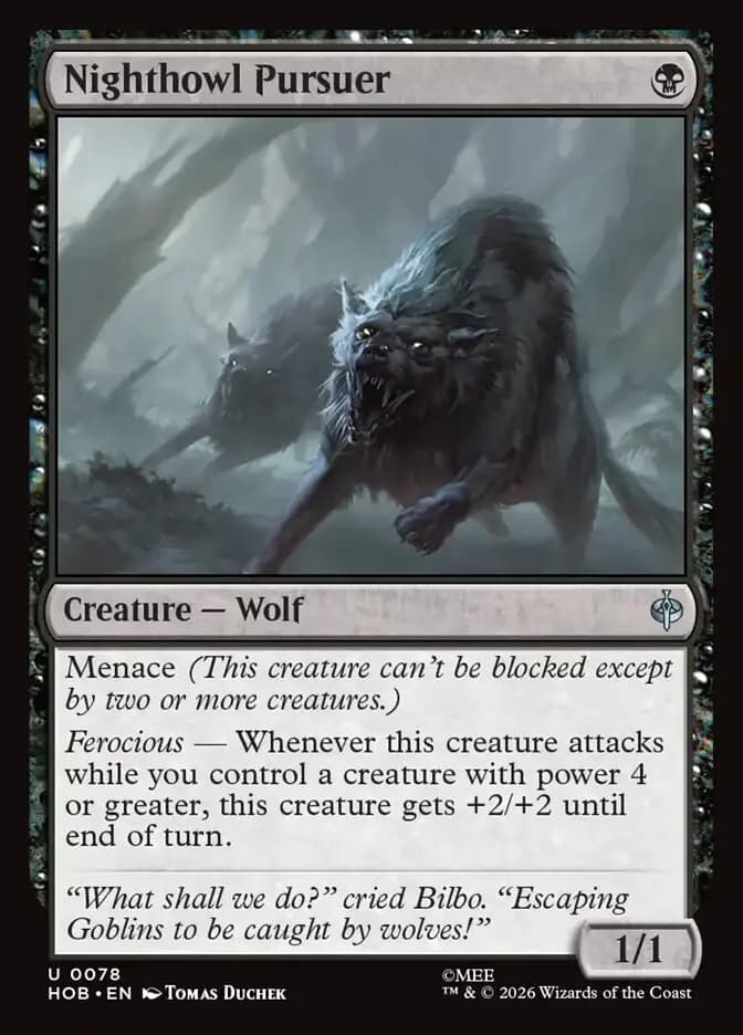 Card image of Nighthowl Pursuer