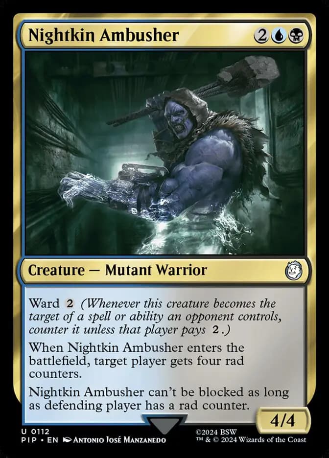 Card image of Nightkin Ambusher