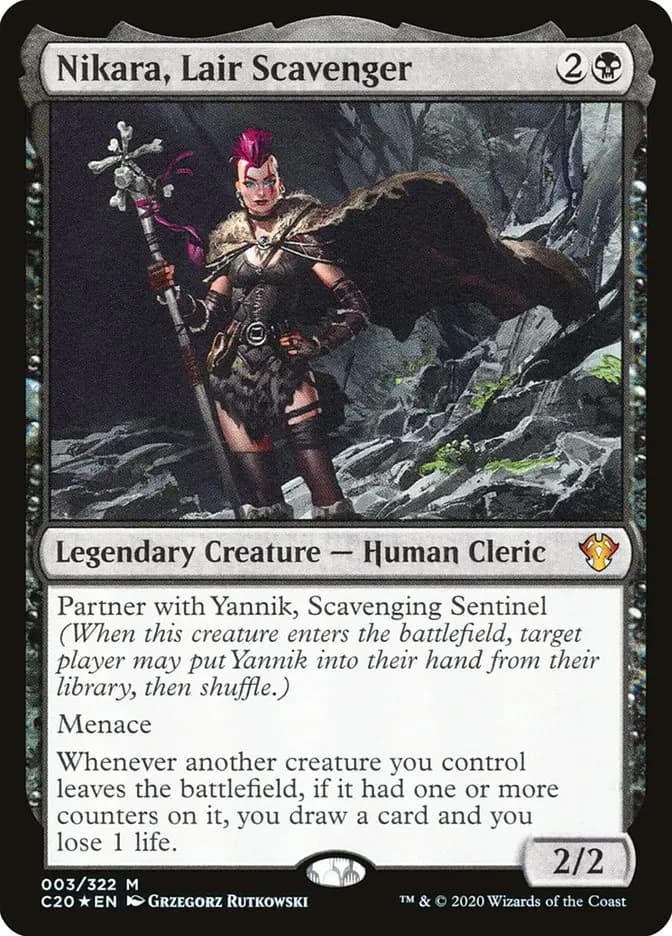 Card image of Nikara, Lair Scavenger