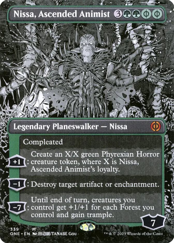 Card image of Nissa, Ascended Animist