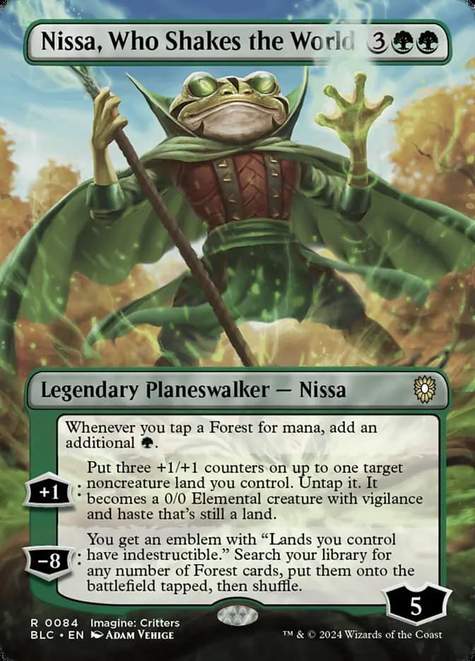 Card image of Nissa, Who Shakes the World