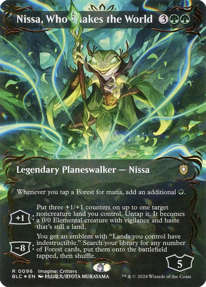 Card image of Nissa, Who Shakes the World
