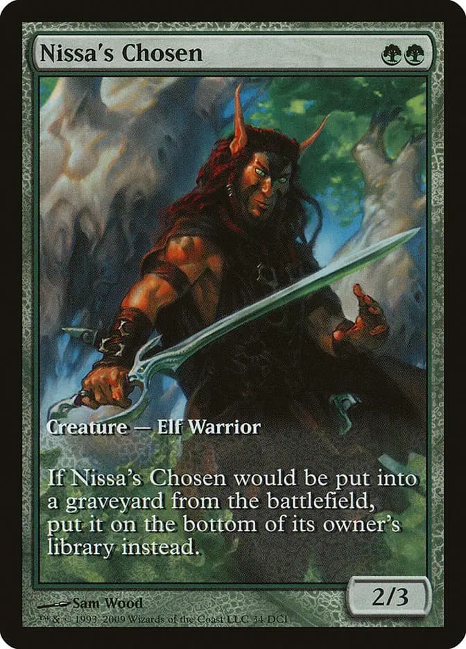 Card image of Nissa's Chosen