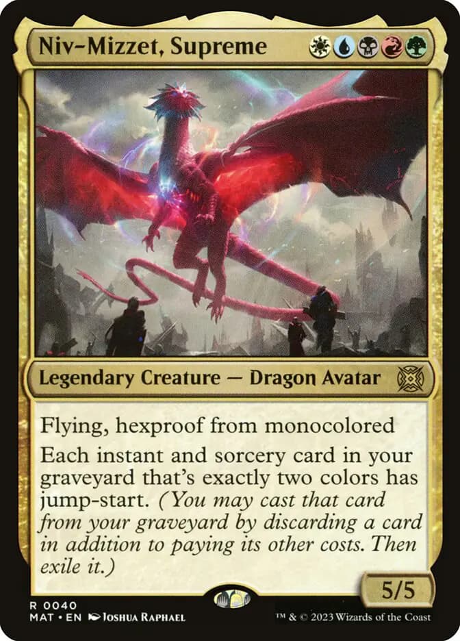 Card image of Niv-Mizzet, Supreme