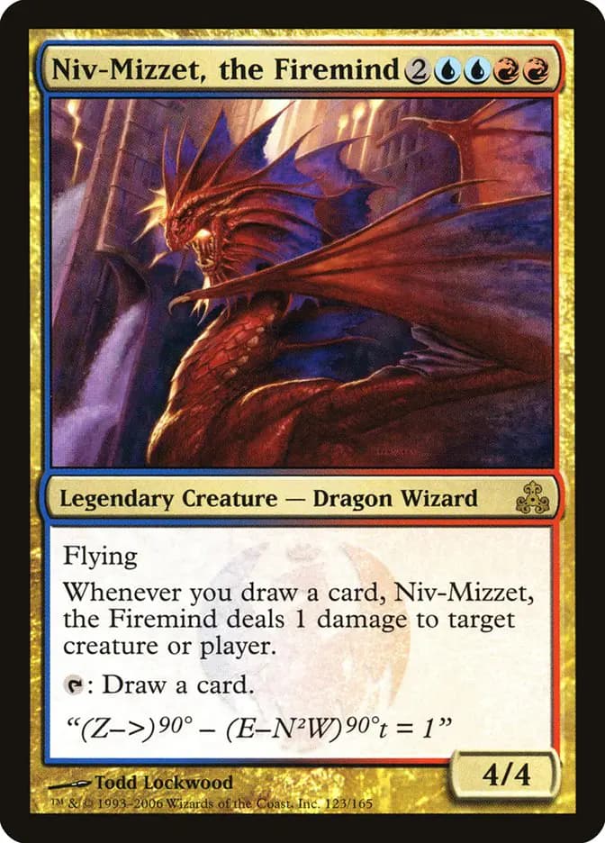 Card image of Niv-Mizzet, the Firemind