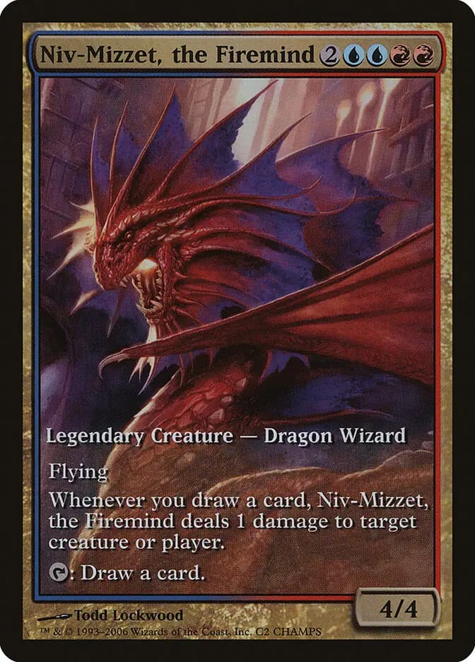 Card image of Niv-Mizzet, the Firemind