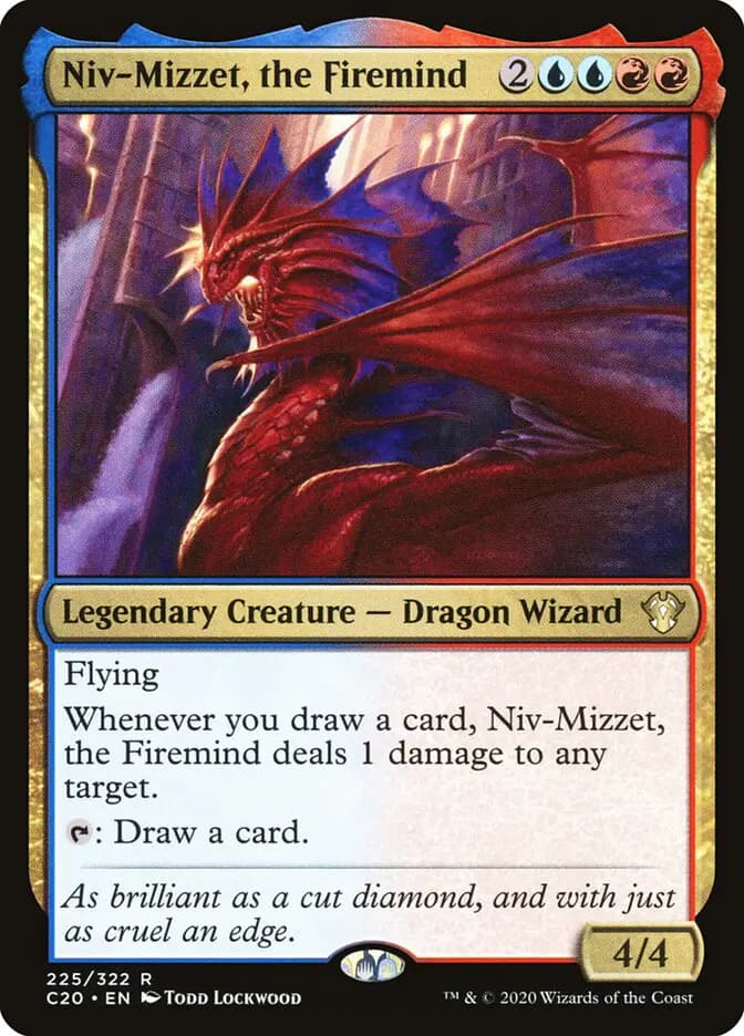 Card image of Niv-Mizzet, the Firemind
