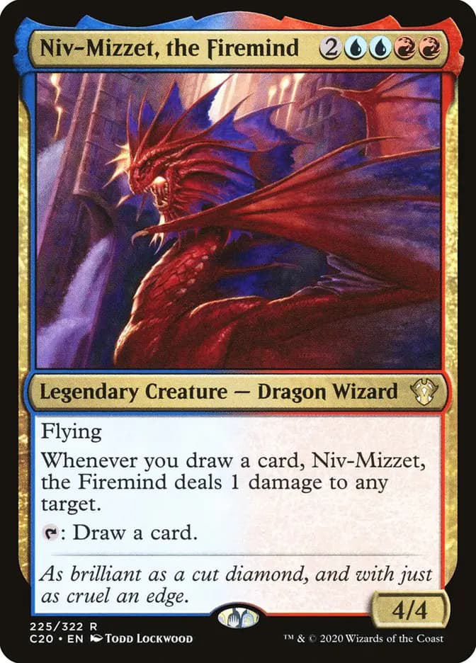 Card image of Niv-Mizzet, the Firemind