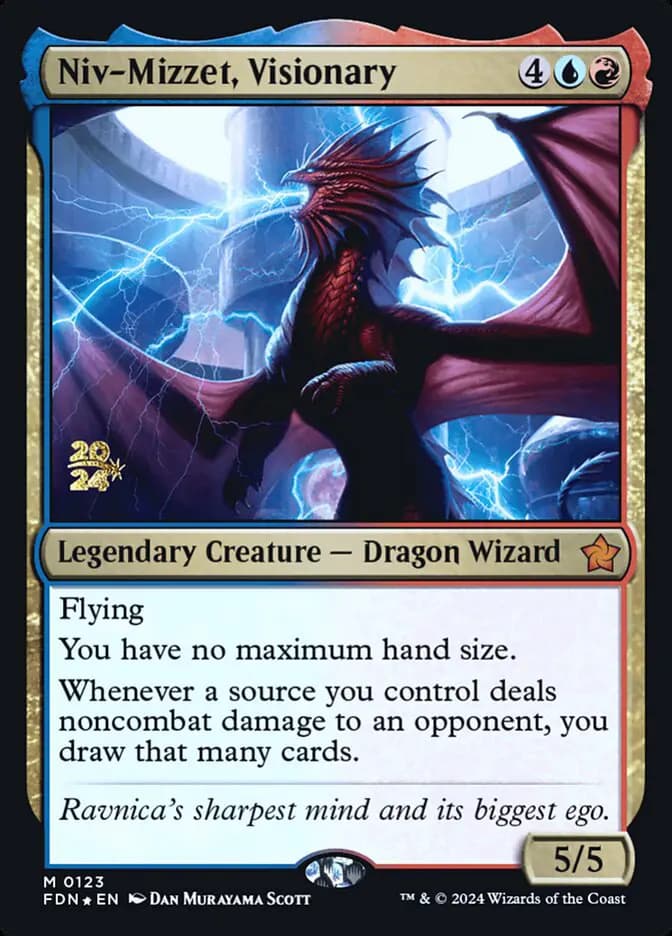 Card image of Niv-Mizzet, Visionary