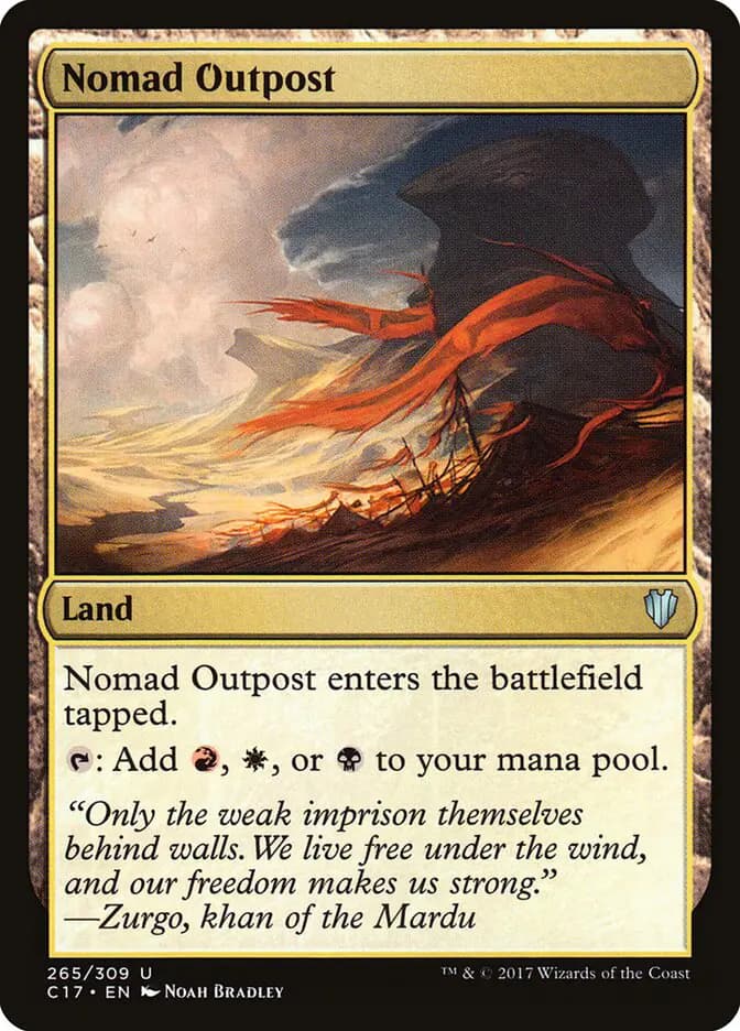 Card image of Nomad Outpost