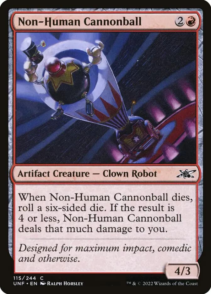 Card image of Non-Human Cannonball