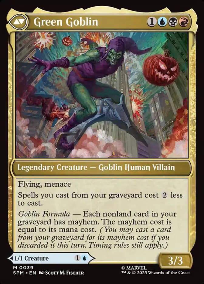 Card image of Norman Osborn / Green Goblin
