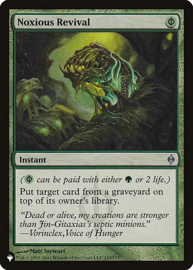 Card image of Noxious Revival