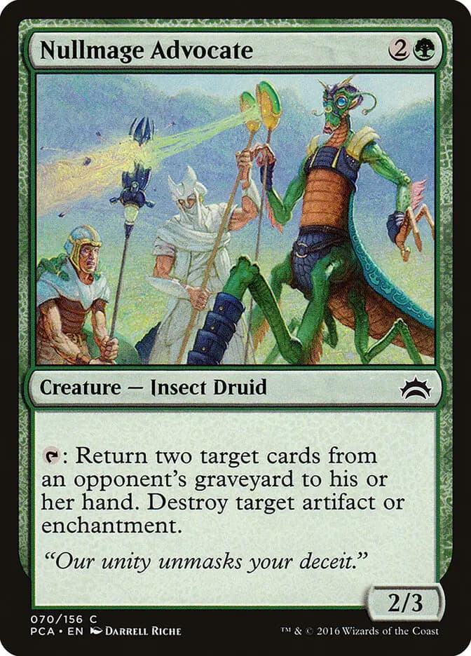 Card image of Nullmage Advocate
