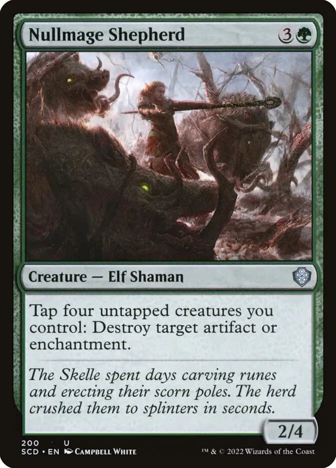 Card image of Nullmage Shepherd