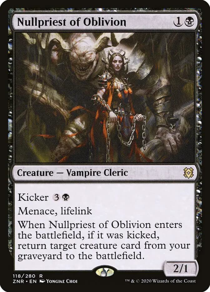 Card image of Nullpriest of Oblivion