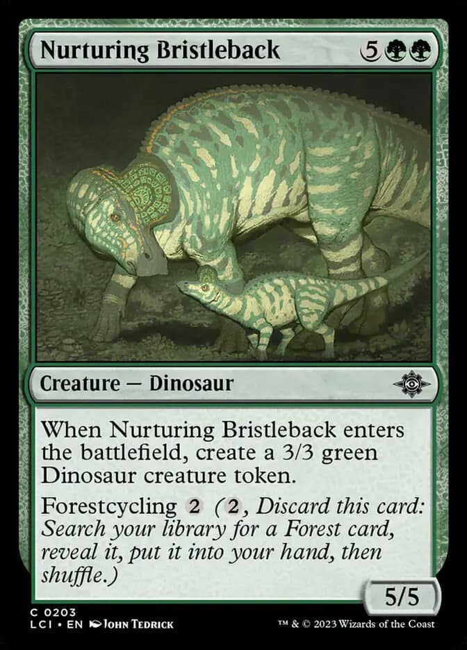 Card image of Nurturing Bristleback
