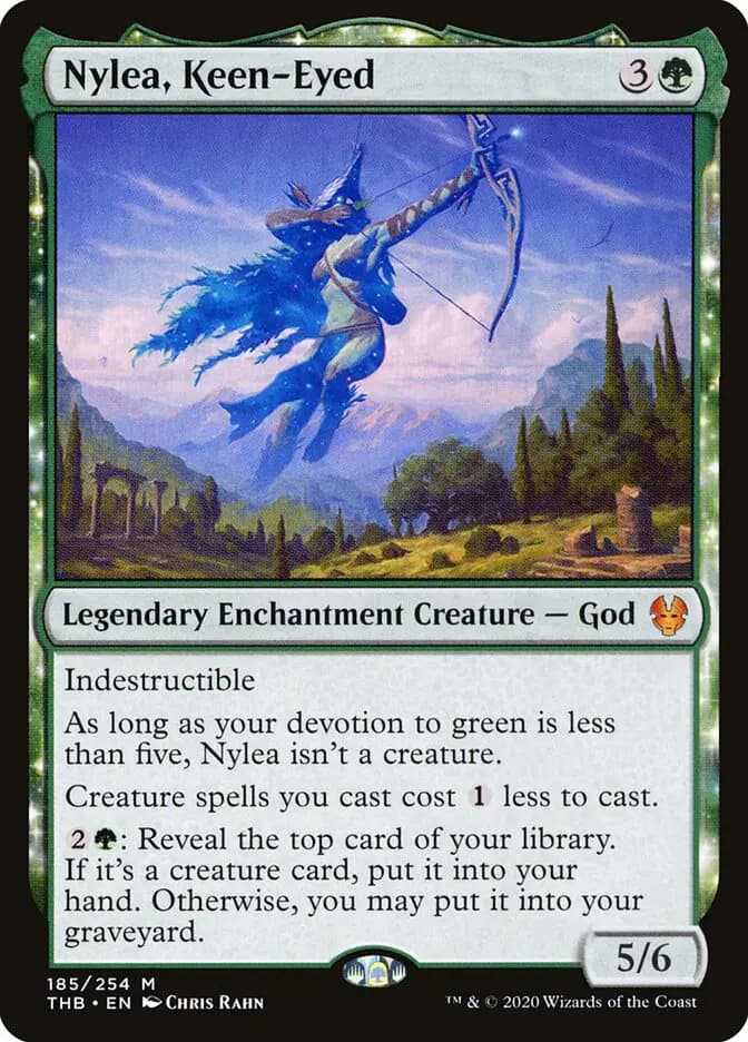Card image of Nylea, Keen-Eyed