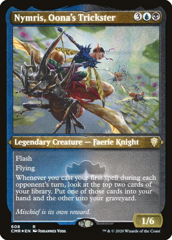 Card image of Nymris, Oona's Trickster