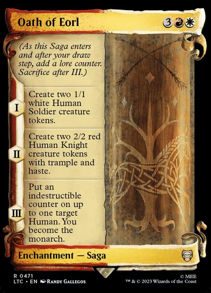 Card image of Oath of Eorl