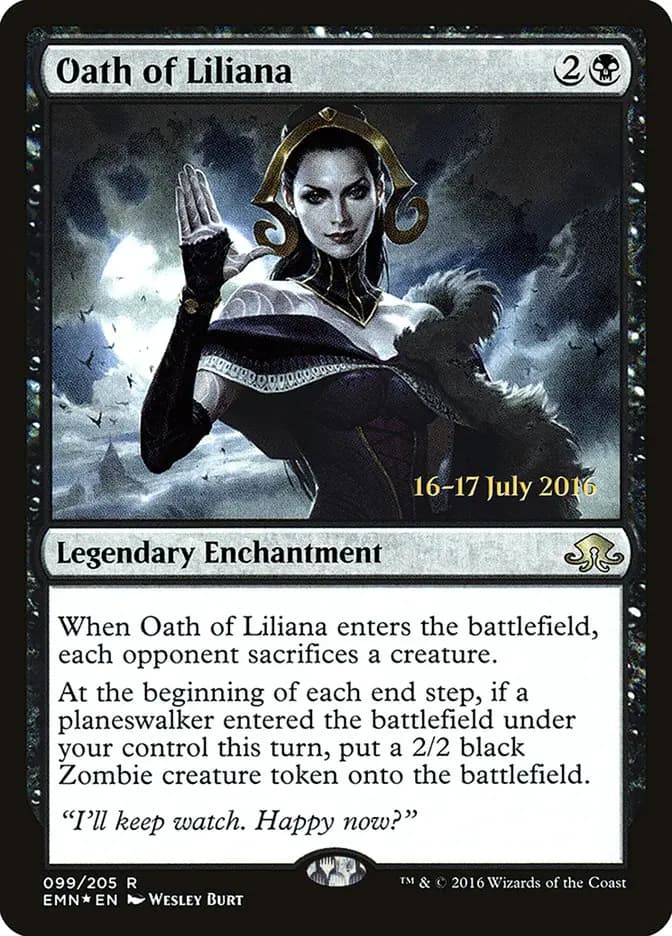 Card image of Oath of Liliana