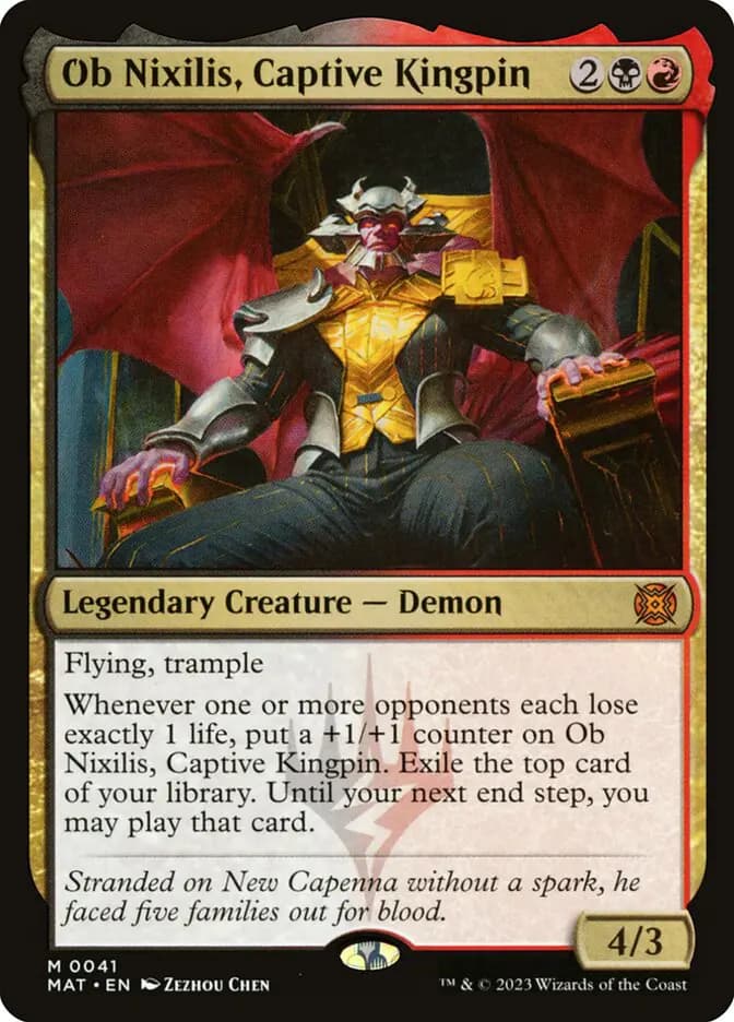 Card image of Ob Nixilis, Captive Kingpin