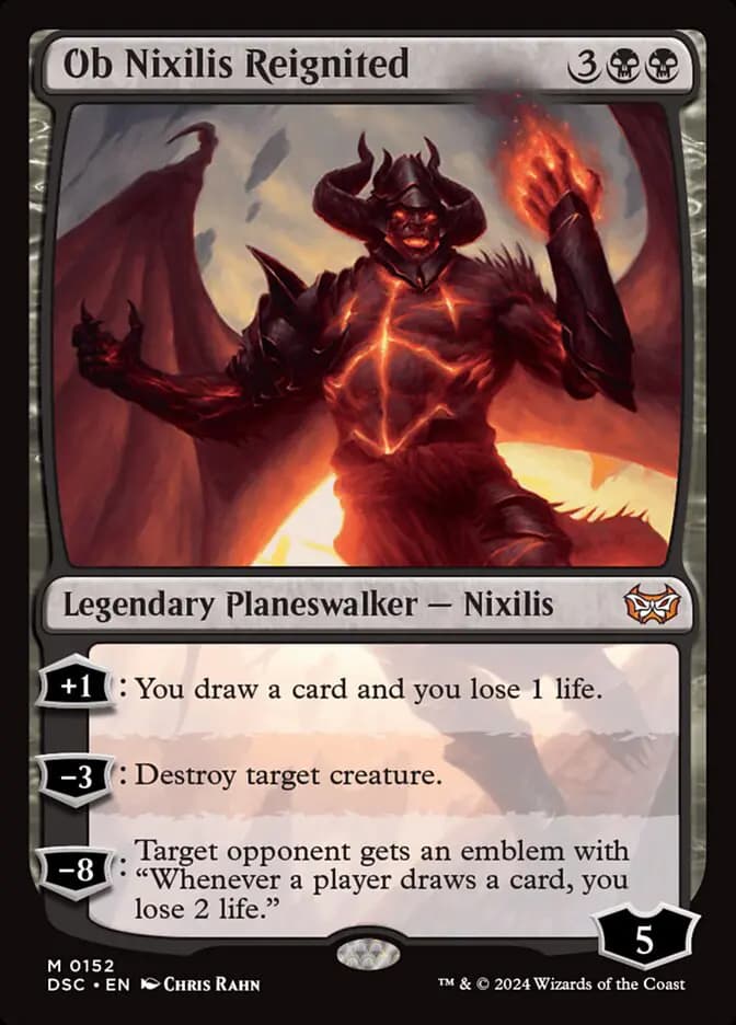 Card image of Ob Nixilis Reignited