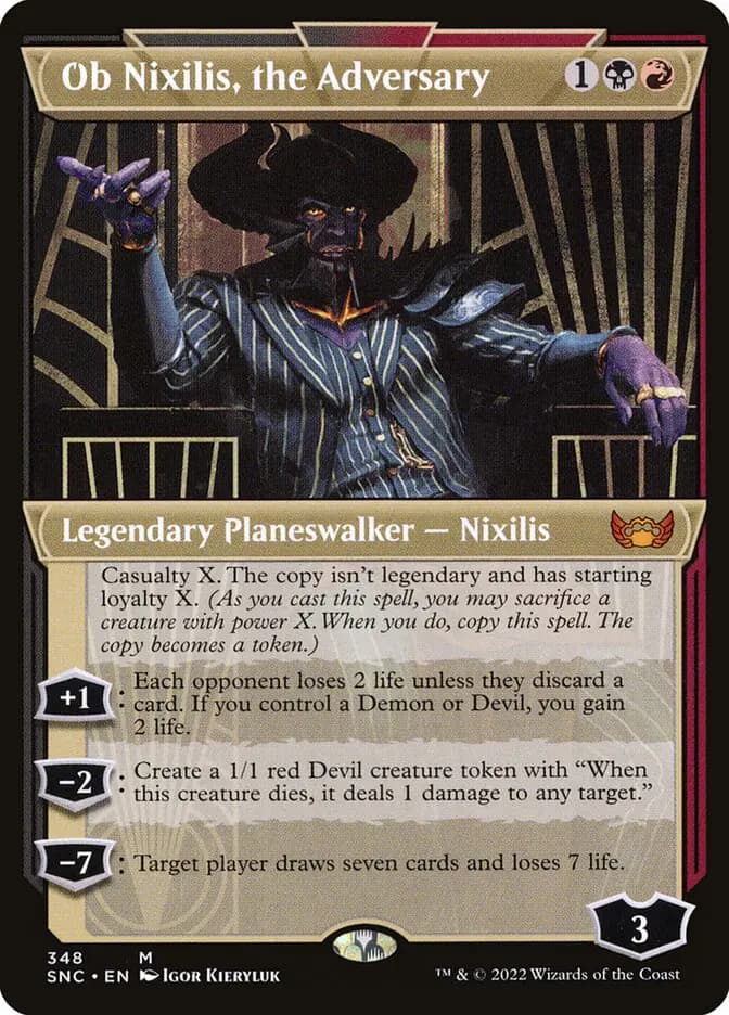 Card image of Ob Nixilis, the Adversary