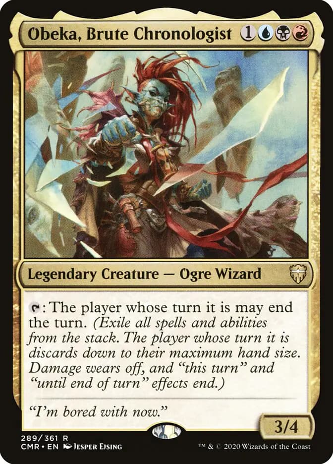 Card image of Obeka, Brute Chronologist
