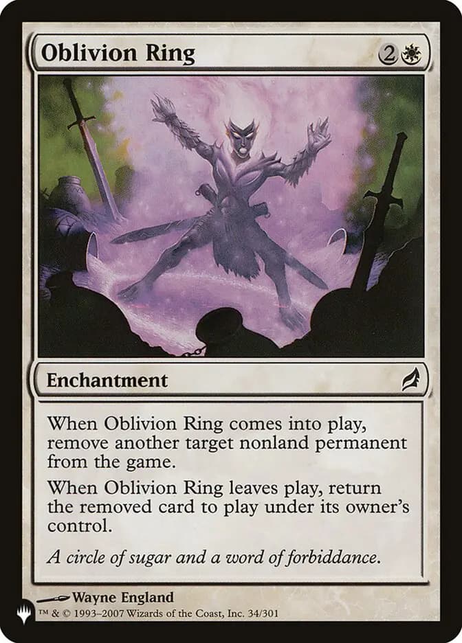 Card image of Oblivion Ring