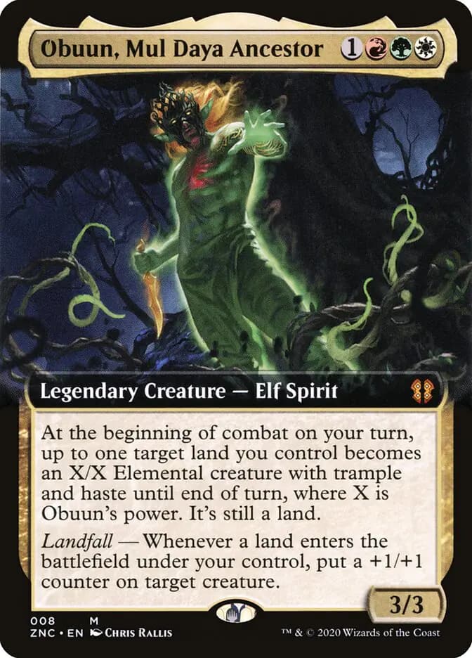 Card image of Obuun, Mul Daya Ancestor