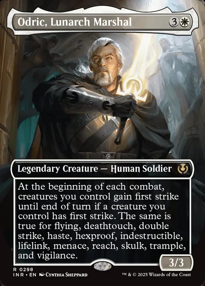 Card image of Odric, Lunarch Marshal