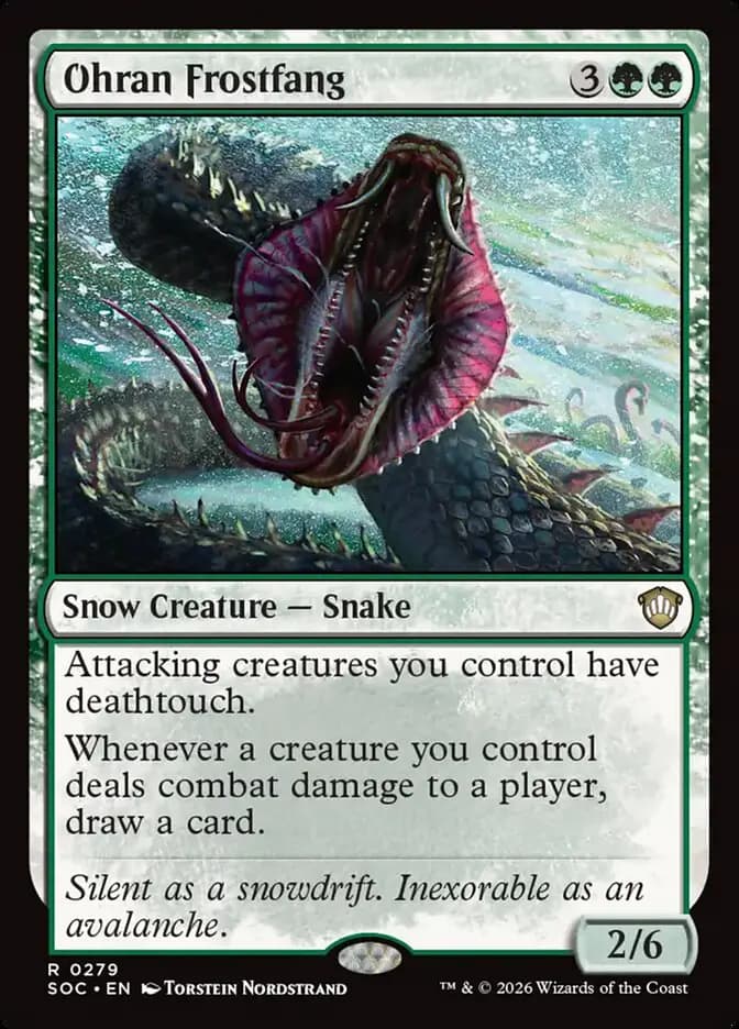 Card image of Ohran Frostfang