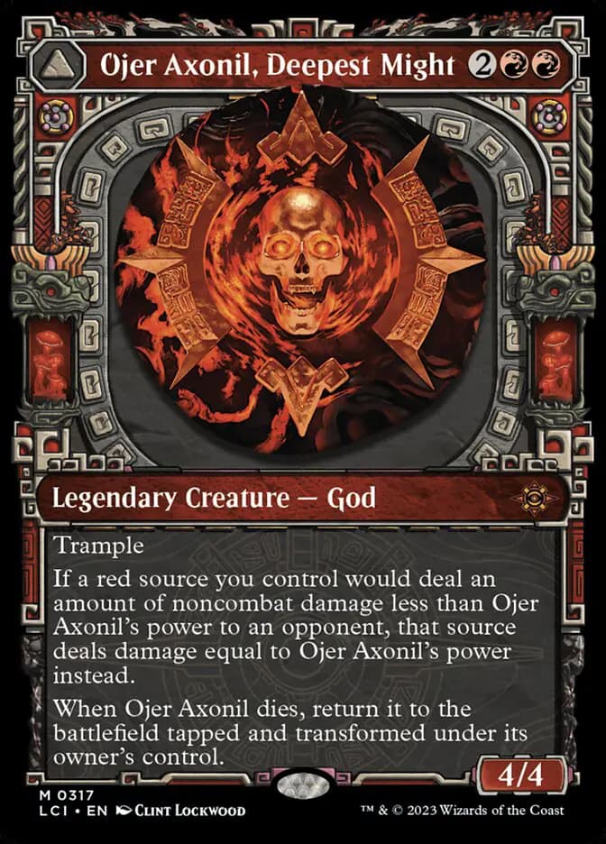 Card image of Ojer Axonil, Deepest Might / Temple of Power