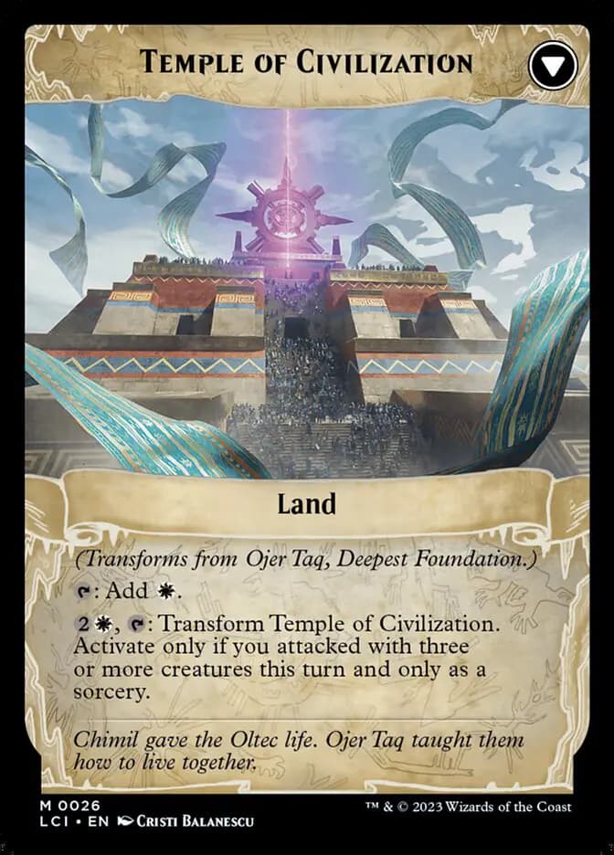 Card image of Ojer Taq, Deepest Foundation / Temple of Civilization