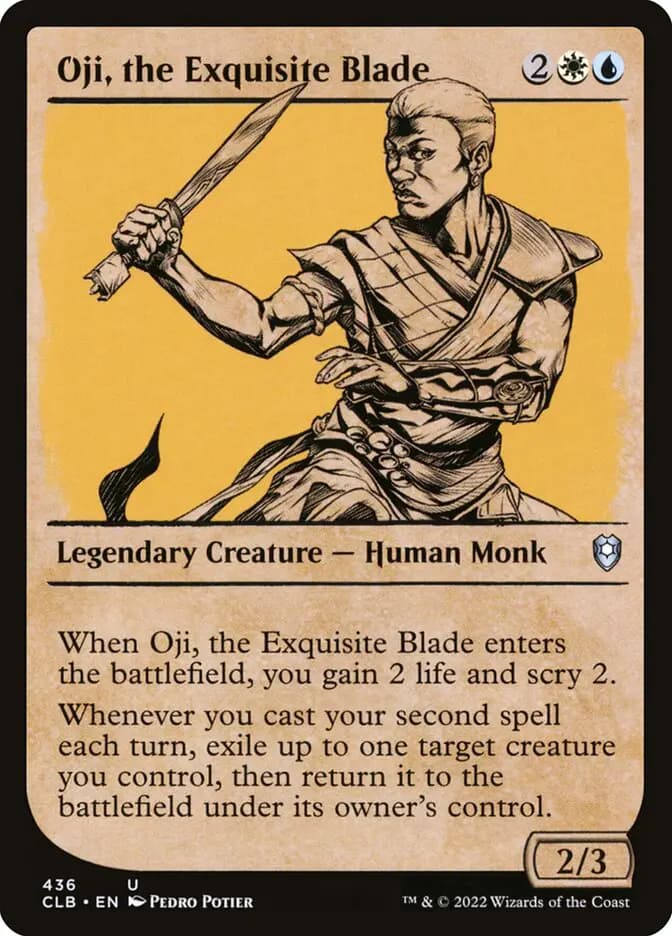 Card image of Oji, the Exquisite Blade