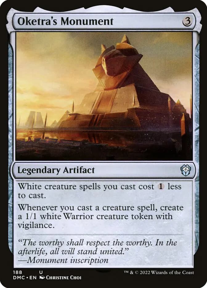 Card image of Oketra's Monument