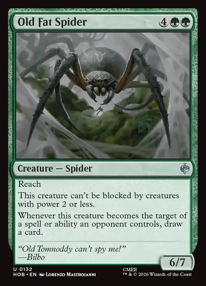 Card image of Old Fat Spider