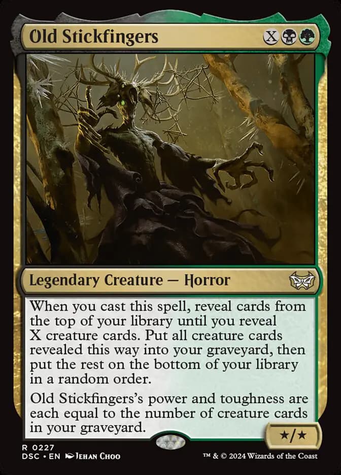 Card image of Old Stickfingers