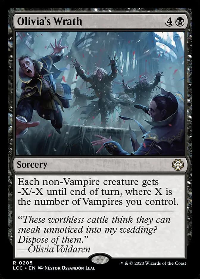 Card image of Olivia's Wrath