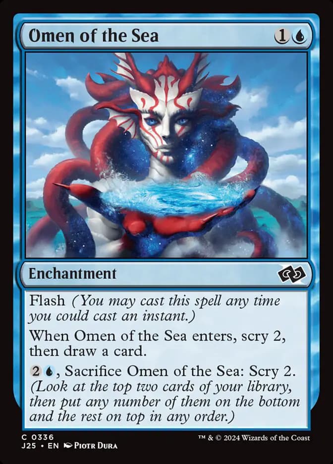 Card image of Omen of the Sea