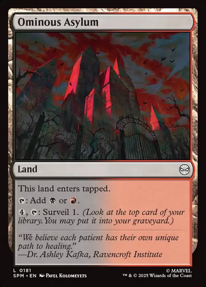 Card image of Ominous Asylum