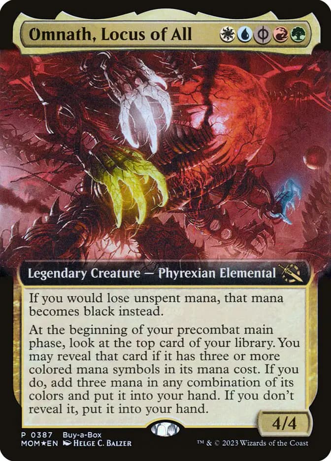 Card image of Omnath, Locus of All
