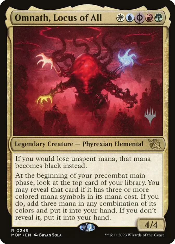 Card image of Omnath, Locus of All