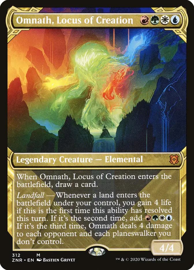 Card image of Omnath, Locus of Creation