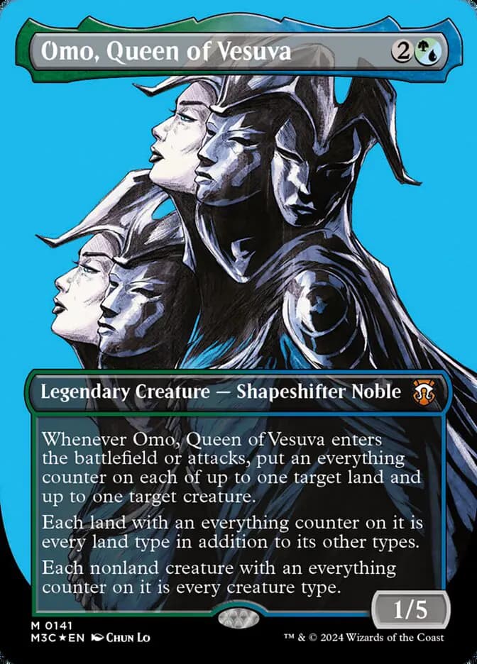 Card image of Omo, Queen of Vesuva