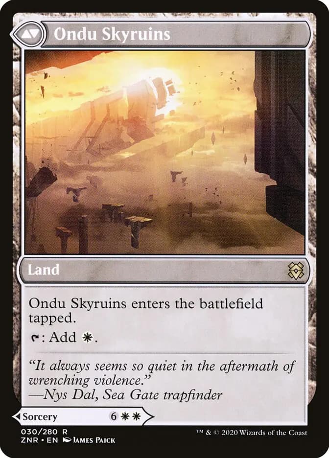 Card image of Ondu Inversion / Ondu Skyruins