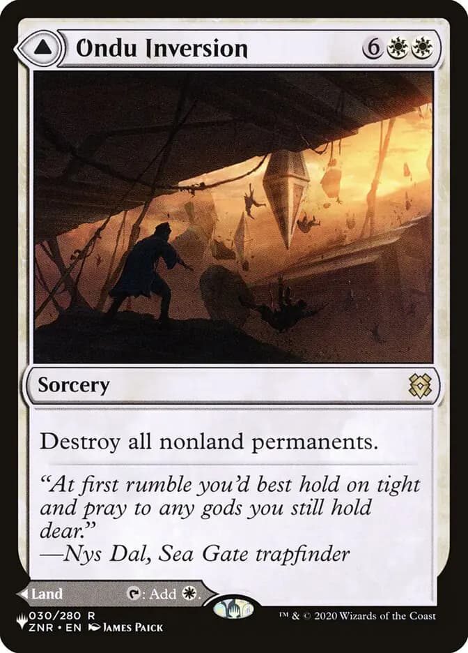 Card image of Ondu Inversion / Ondu Skyruins